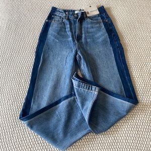 Glassons Panel Wash Jeans